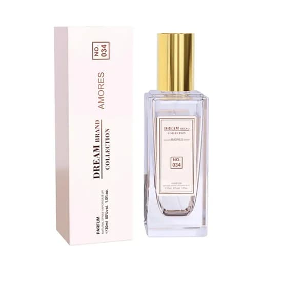 Perfume Feminino Edp Brand Collection 034 Rose Dream 30 ML