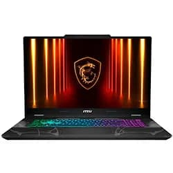Notebook Gamer MSI Cyborg 17 B2RWFKG-067US Intel Core 9 270H Tela Full HD 17.3" / 16GB de Ram / 1TB SSD / Geforce RTX5060 8GB / WIN11 - Translucent Preto (Inglês)