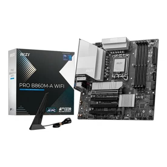 Placa Mãe 1851 MSI B860M-A Pro Wifi DDR5/HDMI