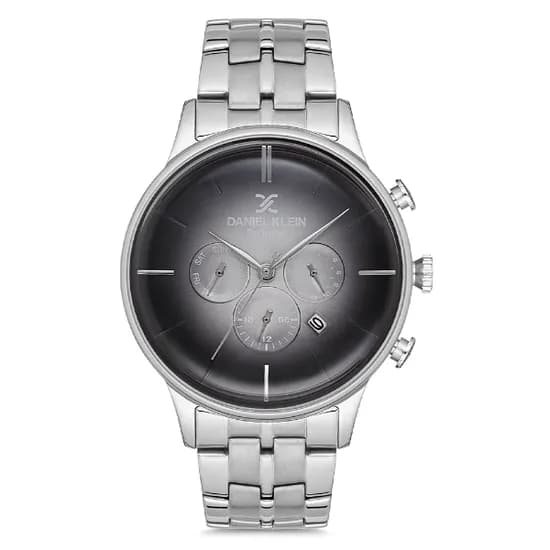 Relogio Analógico Masculino Daniel Klein DK.1.12703-1 Exclusive Gents / Pulseira de Aço Inoxidável - Prata