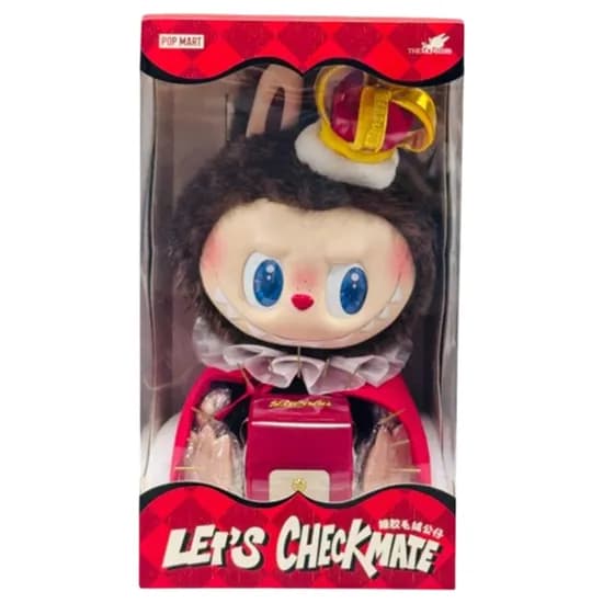 Boneco Pop Mart Labubu The Monsters Lest's Chekmate