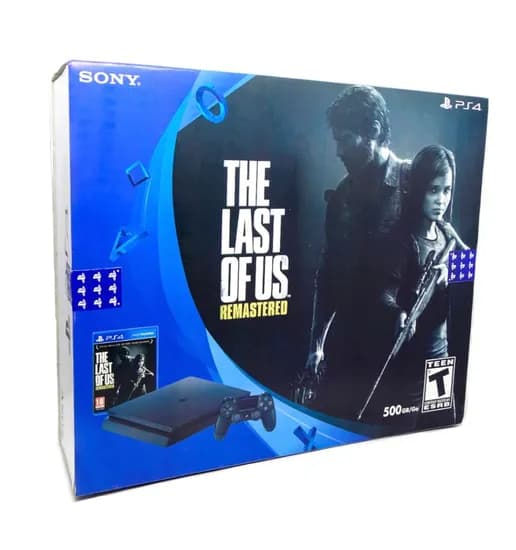 Capa para Caixa PS4 Slim 500GB c/The Last Of US