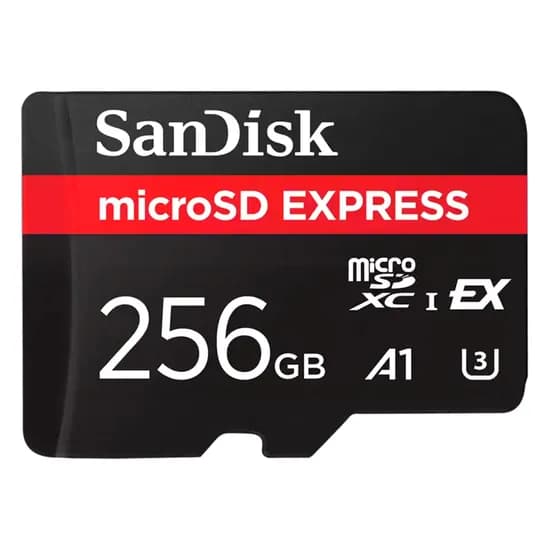 Cartão de Memória Micro SD Sandisk Express 256GB 880MBS - SDSQXFN-256G-GN4NN