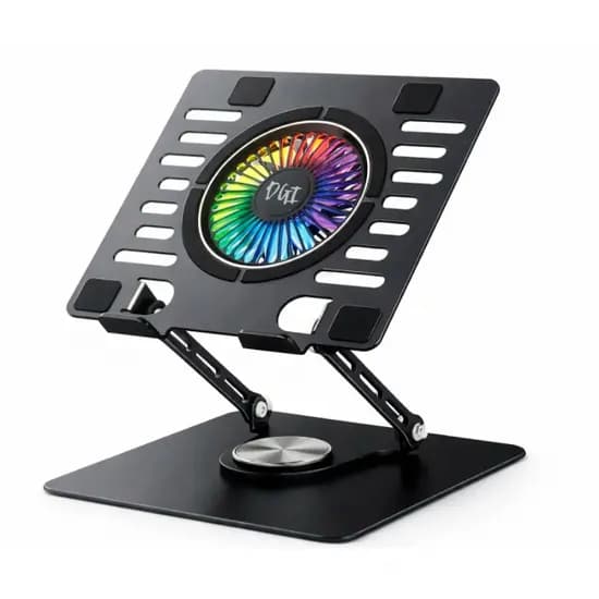 Suporte p/ Notebook Sate A-CP30 RGB Metal Gray *G