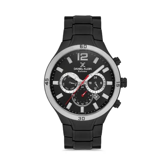 Relógio Analógico Masculino Daniel Klein Exclusive DK.1.12604-5 - Preto