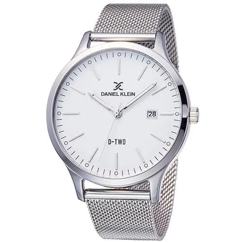 Relógio Analógico Daniel Klein D-Two DK11921-3 Masculino Pulseira de Aço Inoxidável - Prata