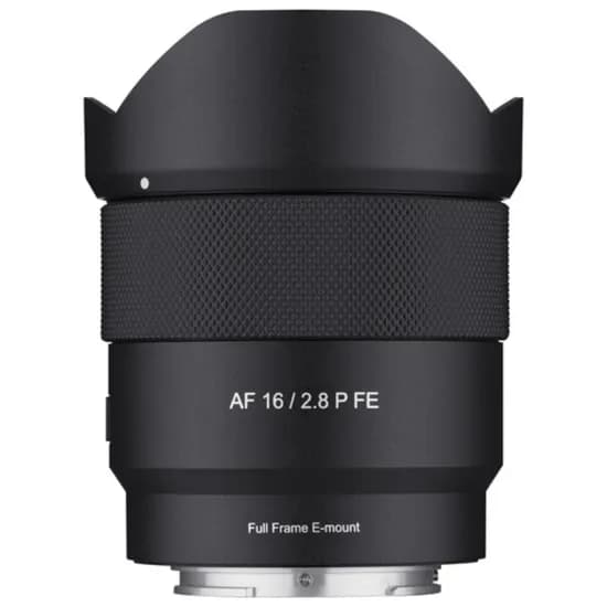 Lente Samyang Sony Af 16MM F/2.8 e FF Prime