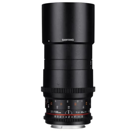 Lente Cine Samyang Nikon VDSLR 100MM T/3.1 Macro U