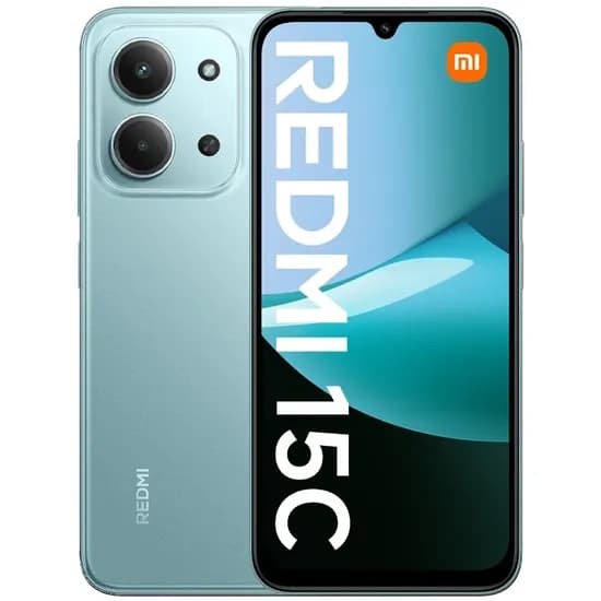 Celular Xiaomi Redmi 15C Dual Sim de 256GB/8GB Ram de 6.9" 50MP/8MP - Mint Green (Global)