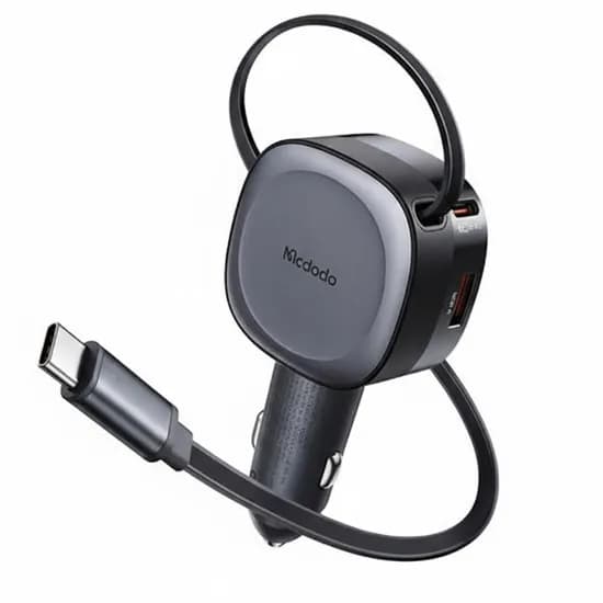 Carregador Veicular Mcdodo CC-1560 75W com Cabo USB-C - Black