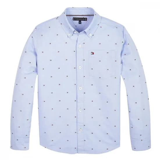 Camisa Tommy Hilfiger Infantil Masculino KB0KB05410-CI6-000 10 - Regatta
