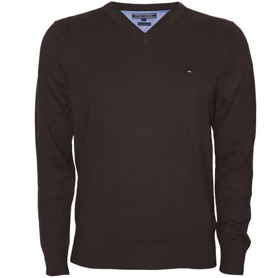 Suéter Tommy Hilfiger Masculino 08578A5475-261 L Marrom
