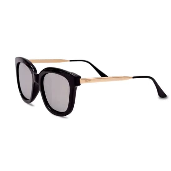 Óculos de Sol Feminino Visard XL-8611 Tam. 65-15-140MM - Preto/Silver