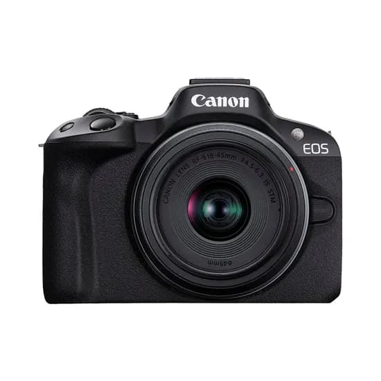 Canon Camara Eos R50 18-45MM F4.5-6.3 Is STM Kit Negro