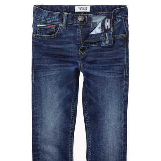 Calça Jeans Tommy Hilfiger Infantil Masculino KB0KB01841-912 10 - Jea