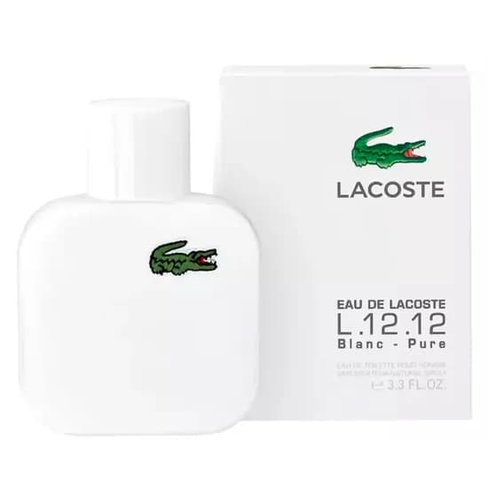 Perfume Lacoste L.12.12 Blanc - Eau de Toilette - Masculino - 100ML