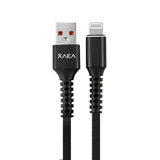 Cabo Xaea Thor MOD2006 - USB/Lightning - 1 Metro - Nylon - Preto