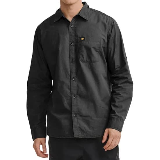 Camisa Caterpillar Masculino Foundation Convertible LS M Preto - 4020021-10121