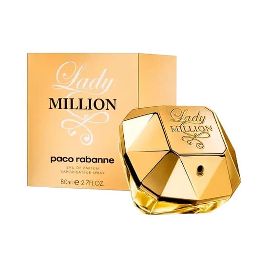 Perfume Paco Rabanne Lady Million 80ML Edp - Femenino