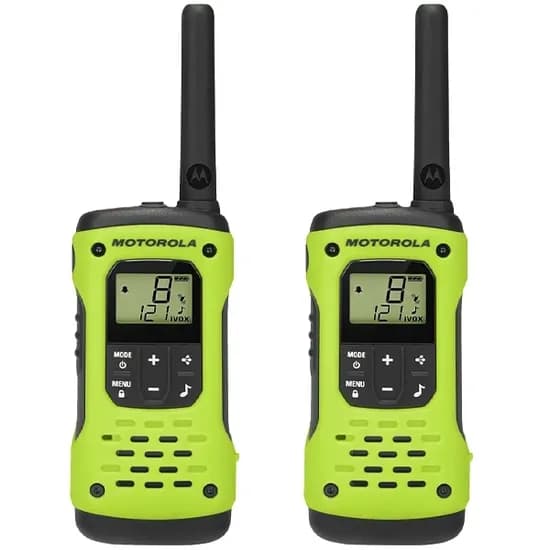 Walkie Talkie Motorola Talkabout T600H2O para Até 56KM Bivolt - Verde/Preto