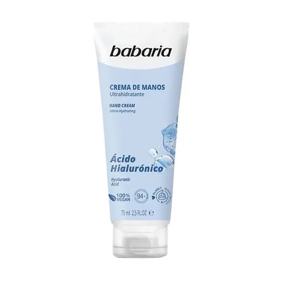 Babaria Crema Manos Ultrah. Acido Hialuronico 75ML