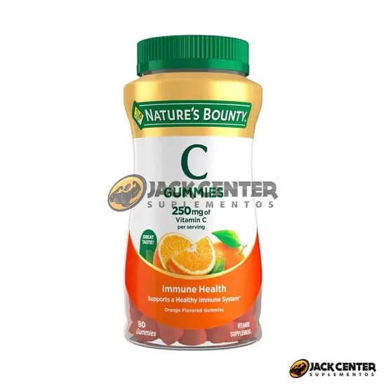 Vitamina C 250MG Nature's Bounty 80 Gummies
