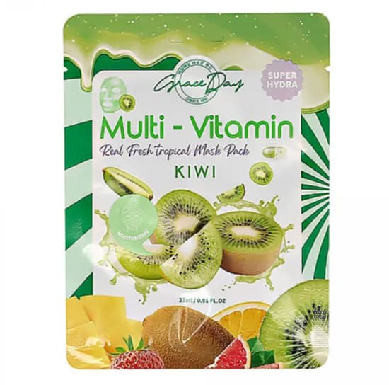 Graceday Mult-Vitamin Kiwi Mask Pack 27ML