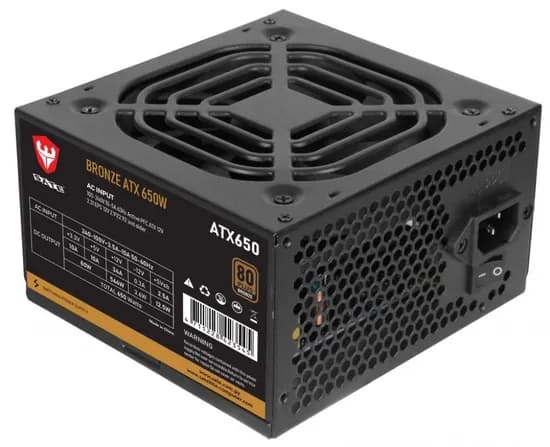 Fonte 650W Satellite 650WBZ Bronze 80PLUS (Iva)