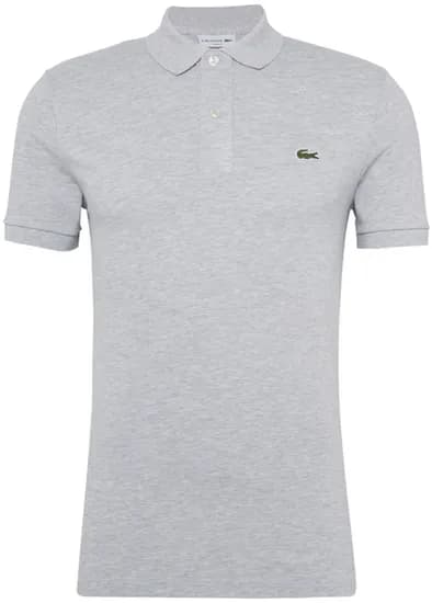 Camiseta Polo Masculino Lacoste Slim Fit Mangas Cortas