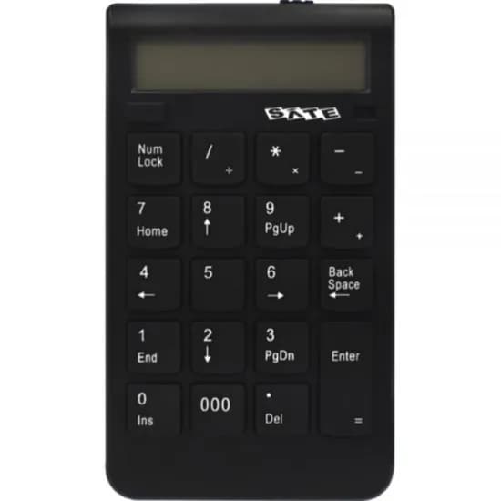 Teclado Numérico USB Satellite AK-183 com Calculadora