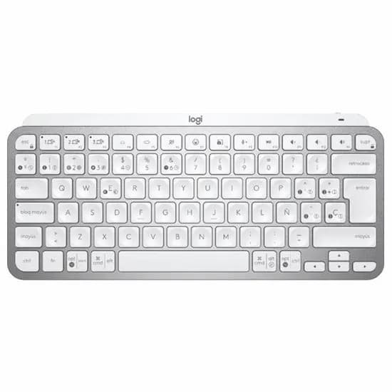 Teclado Logitech MX Keys 920-010477 Grey Wireless Mini