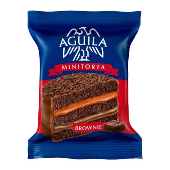 Alfajor Águila Mini Torta Brownie Arcor 71.5G