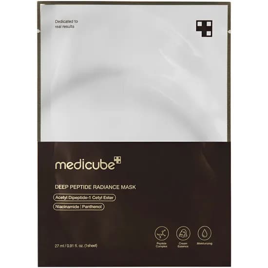 Máscara Facial Medicube Deep Peptide Radiance Mask - 27ML