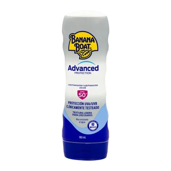 Protetor Solar Banana Boat SPF50 Loção Advanced Protection 180ML
