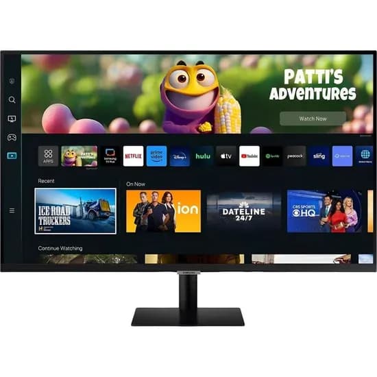 Monitor Samsung M5 LS32DM500ENX 32" Ultra HD 60HZ HDMI USB - Preto