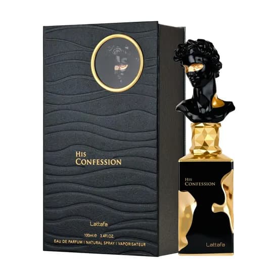 Perfume Lattafa His Confession Eau de Parfum Masculino 100ML
