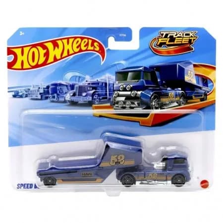 Car Hot Wheels Track Fleet Speed Blaster JCM63