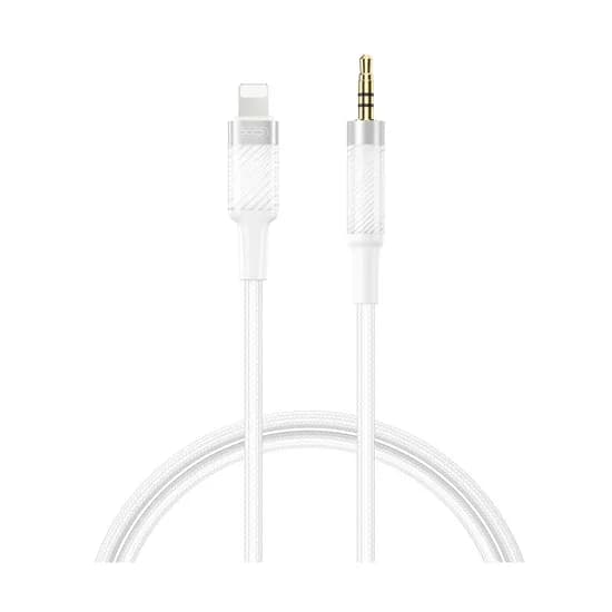 Cabo Xo R279A Aux 3.5MM/Lightning - Branco