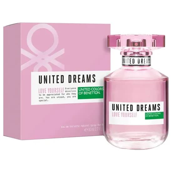 Perfume Feminino Benetton United Dreams Love Yourself Edt 80 ML