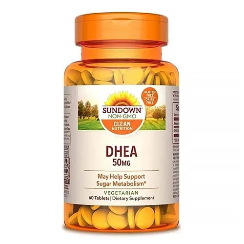 Suplemento Sundown Dhea 50MG 60 Cápsulas