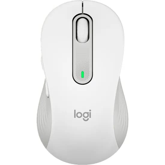 Mouse Logitech Signature M650L - Sem Fio - 4000 Dpi - 5 Botões - Branco