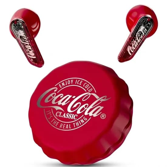 Fone de Ouvido Coca Cola T13 Bluetooth - Red