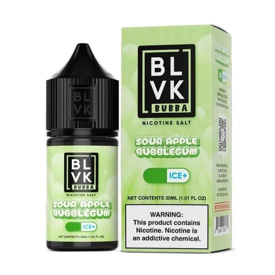 BLVK Salt Bubba Sour Apple Bubblegum 30ML 50MG