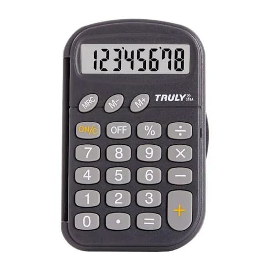 Calculadora Truly 319A 8 Digitos Pequeno