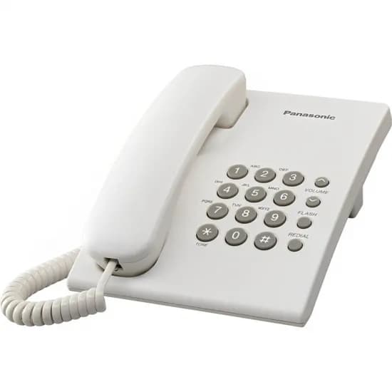 Telefone Panasonic KX-TS500LX White