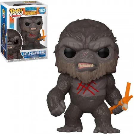 Funko Pop Godzilla VS Kong Kong Battle-Scarred 1022