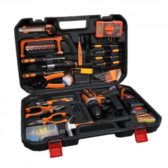 Kit de Ferramentas Tucano TC-048A Parafusadeira com 48 Pecas - Laranja/Preto