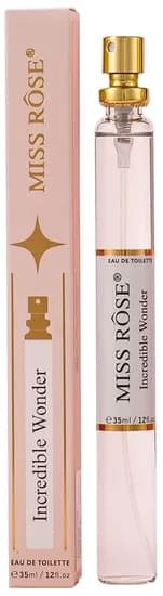 Perfume Miss Rôse Incredible Wonder Edt 35ML - Feminino