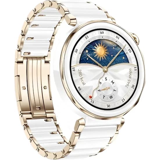 Relógio Huawei GT5 Pro 42 MM - Ouro Branco
