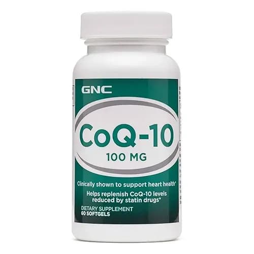Suplemento GNC Coenzima COQ-10 100MG 60 Cápsulas